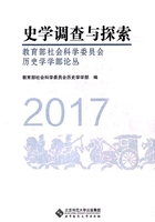 史学调查与探索：教育部社会科学委员会历史学学部论丛（2017）在线阅读