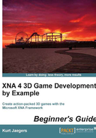 XNA 4 3D Game Development by Example：Beginner's Guide