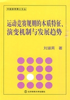 运动竞赛规则的本质特征、演变机制与发展趋势