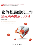 党的基层组织工作热点疑点要点500问（2019年修订）在线阅读