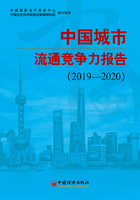 中国城市流通竞争力报告（2019—2020）