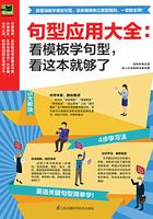 句型应用大全：看模板学句型，看这本就够了在线阅读