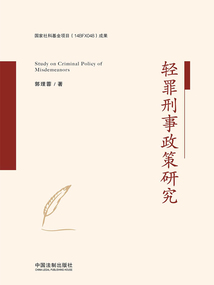 輕罪刑事政策研究