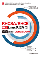 RHCSARHCE 红帽Linux认证学习指南（第7版）EX200 & EX300在线阅读