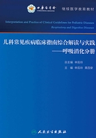 儿科常见疾病临床指南综合解读与实践：呼吸消化分册