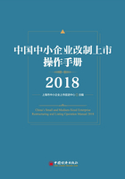 中国中小企业改制上市操作手册2018在线阅读