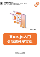 Vue.js入门与商城开发实战