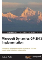 Microsoft Dynamics GP 2013 Implementation在线阅读