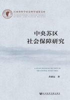 中央苏区社会保障研究