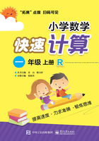 小学数学快速计算（一年级·上册·R）在线阅读