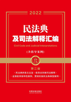 民法典及司法解释汇编：含指导案例（2022年版）