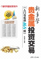 新手学贵金属投资交易（入门与实战468招）在线阅读