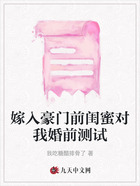 嫁入豪门前闺蜜对我婚前测试在线阅读