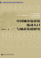 中国城市包容度、流动人口与城市发展研究在线阅读