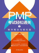 PMP考试轻松通关2：精华概念与模拟题在线阅读