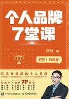 秋叶特训营：个人品牌7堂课