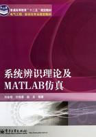 系统辨识理论及Matlab仿真