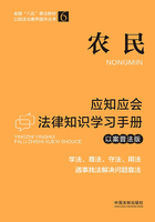 农民应知应会法律知识学习手册（以案普法版）