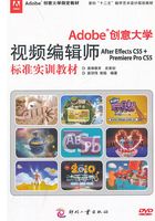 Adobe创意大学视频编辑师 After Effects CS5 + Premiere Pro CS5 标准实训教材在线阅读