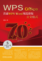 普通WPS Word规范排版公文格式在线阅读