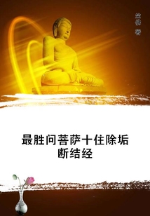 最勝問菩薩十住除垢斷結經