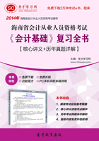 海南省会计从业人员资格考试《会计基础》复习全书【核心讲义＋历年真题详解】在线阅读