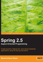 Spring 2.5 Aspect Oriented Programming在線閱讀
