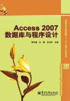 Access 2007数据库与程序设计在线阅读