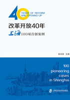 改革开放40年：上海100项首创案例在线阅读