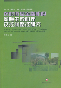農村微型金融機構風險生成機理及控制路徑研究