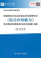 2020年新疆维吾尔自治区事业单位招聘考试《综合应用能力》考点精讲及典型题（含历年真题）详解