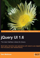 jQuery UI 1.6: The User Interface Library for jQuery在线阅读