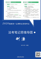 2020国家统一法律职业资格考试·法考笔记思维导图：刑法