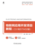 物联网应用开发项目教程（C51和STM32版）在线阅读