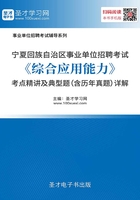 2020年宁夏回族自治区事业单位招聘考试《综合应用能力》考点精讲及典型题（含历年真题）详解