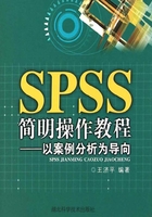 SPSS简明操作教程：以案例分析为导向