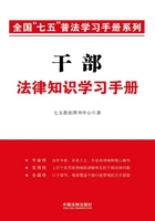 干部法律知识学习手册（全国“七五”普法学习读本系列）