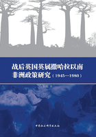 戰后英國英屬撒哈拉以南非洲政策研究（1945—1980）在線閱讀