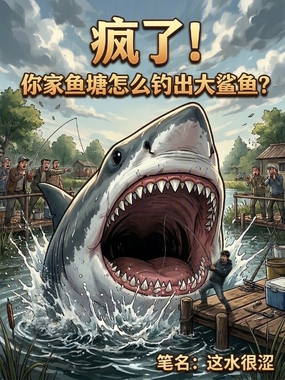 疯了！你家鱼塘怎么钓出大鲨鱼？在线阅读