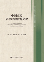 中国高校思想政治教育史论