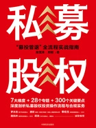 私募股权:“募投管退”全流程实战指南在线阅读