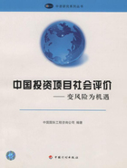 中国投资项目社会评价:变风险为机遇在线阅读