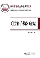 《巴黎手稿》研究：马克思思想的转折点