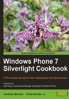 Windows Phone 7 Silverlight Cookbook在线阅读