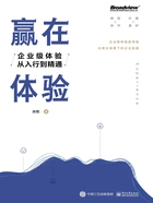 赢在体验：企业级体验从入行到精通在线阅读