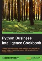 Python Business Intelligence Cookbook在線閱讀