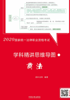 2020国家统一法律职业资格考试学科精讲思维导图：商法在线阅读