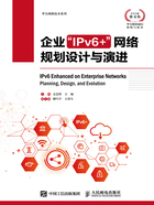 企业“IPv6+”网络规划设计与演进在线阅读