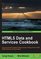 HTML5 Data and Services Cookbook在線閱讀