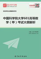 2020年中国科学院大学601高等数学（甲）考试大纲解析在线阅读